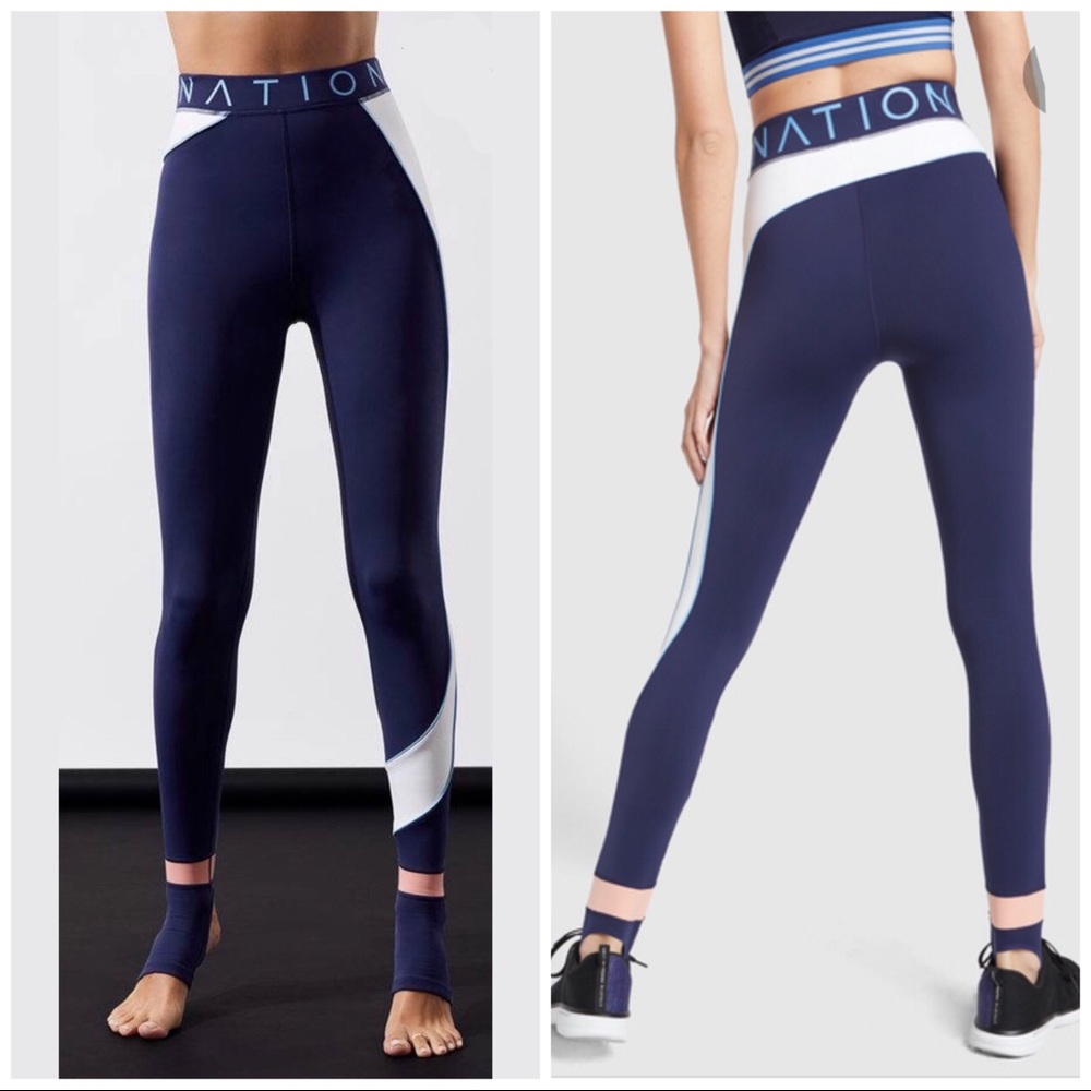 PE Nation Speedwork Stirrup Leggings, S